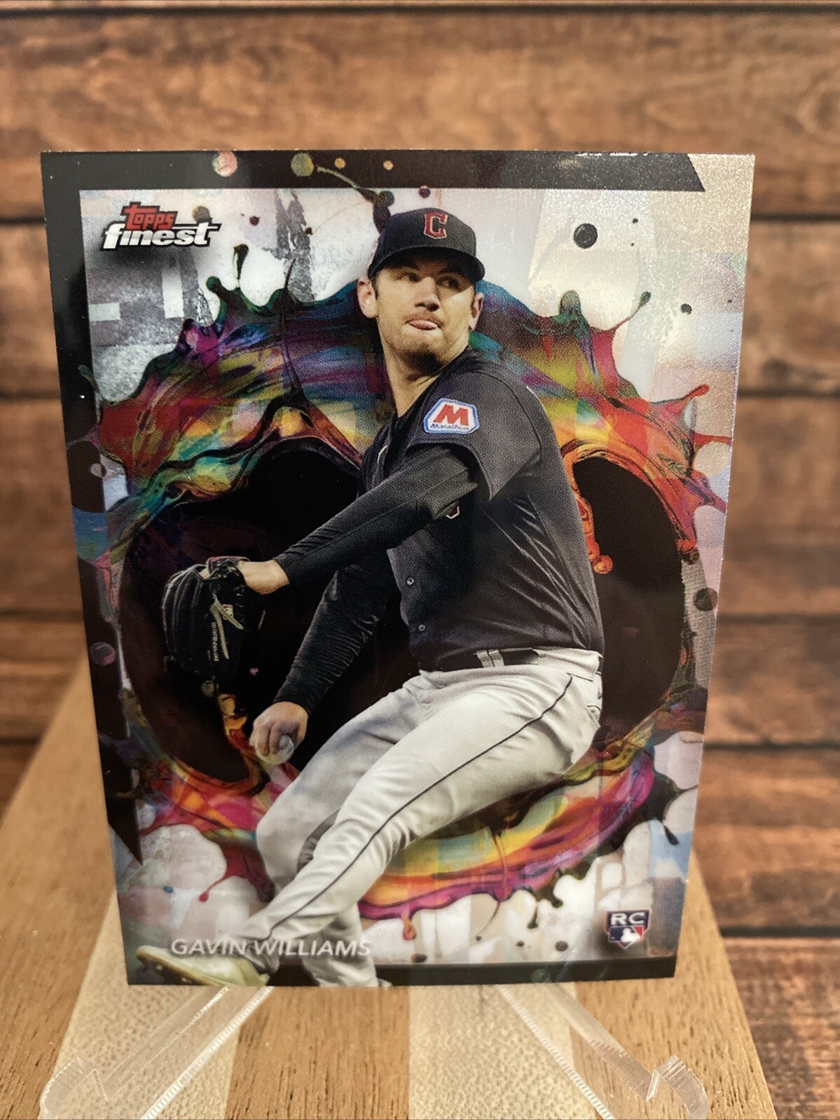 2024 Topps Finest MLB Gavin Williams RC Rare #242