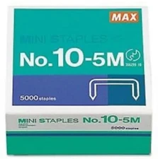 Max Mini Staples No. 10-5M 5000 Staples