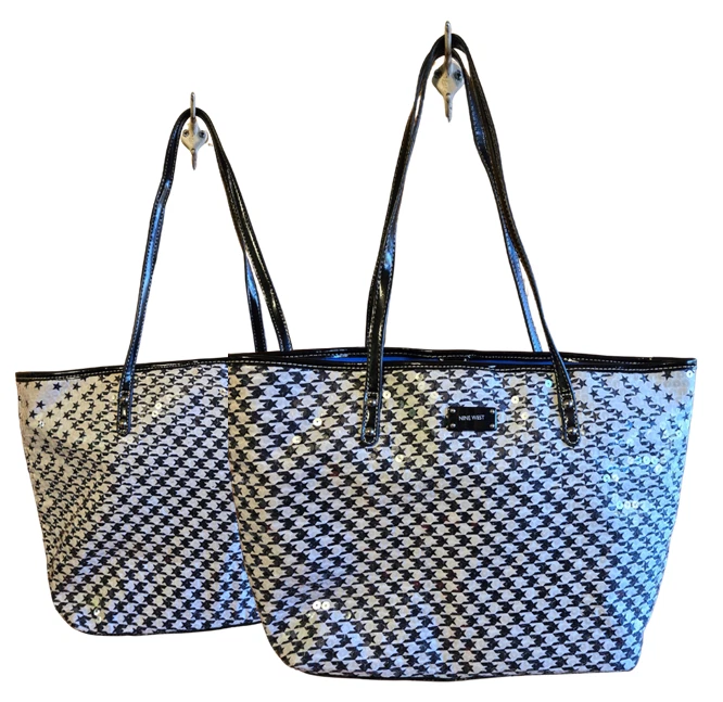 Borsa tote Nine West stranciata 16 pollici x 11 pollici tracolla trendy donna