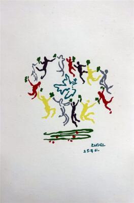 PABLO PICASSO/types 1981-1985 廃盤CD 帯付 Pablo Picasso Modern Classic Le Ronde Plate Signed Dated