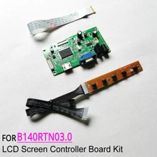 Fit B140RTN03.0 panel 1600x900 EDP-30Pin LCD screen display controller board kit