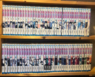 #ad 4set Bleach Vol. 1 74 Japanese Manga Tite Kubo Jump Comics Used Japan Seller $38.40