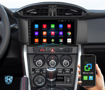 Head Unit Tesla Style GPS Navigation Carplay Auto Radio For Subaru