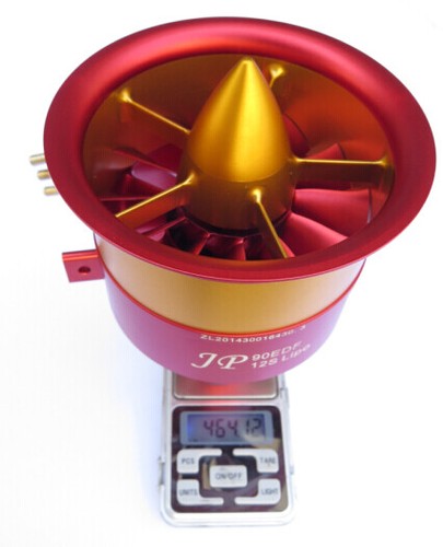JP Hobby Full Metal Twin 90mm 12 Blade EDF Fan 12S Brushless also has 10S 8S 6S - Picture 6 of 10
