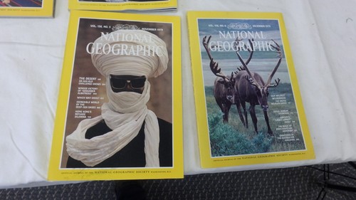 National Geographic Magazines 1970 - 1979 Vintage Print Ads; YOU PICK Issues! - Foto 71 di 71