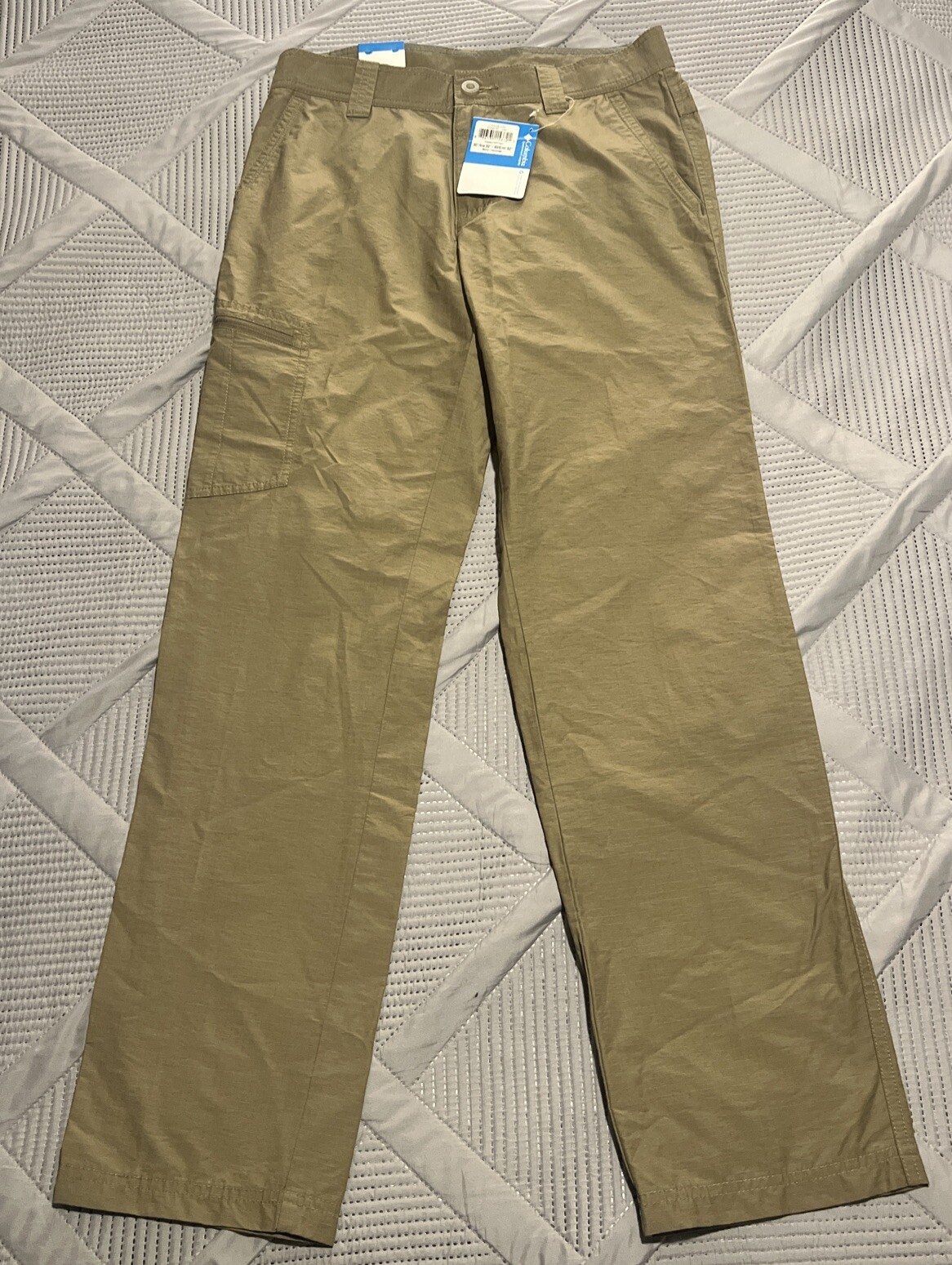 Columbia Twisted Cliff Men’s 30x32 Zip-Fly Hiking & Fishing Pants XM8936-250