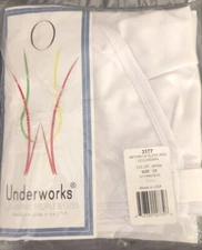 UNDERWORKS #3177 Arthritis Sleep & Leisurebra WHITE 2X USA