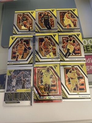 2022-2023 Flux Basketball Lot 9 DLUX Red Cracked Ice
