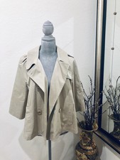 Lacoste Crop Trench Jacket 44