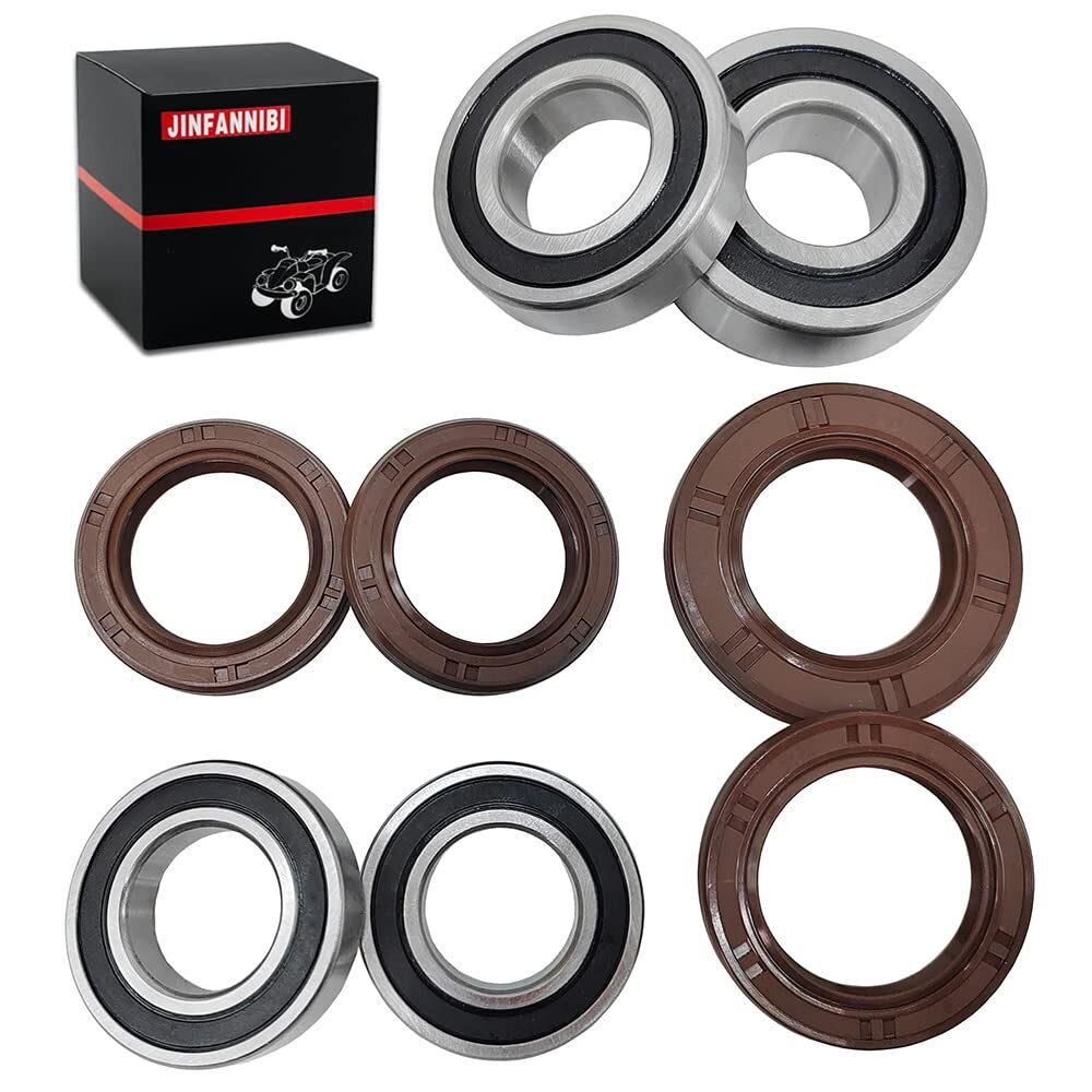 Front Rear Wheel Bearings & Oil Seals Kit for Yamaha YZ125 YZ250 YZ426F