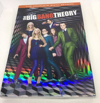 The Big Bang Theory Complete 6th Season DVD Set W/ Slipcase ...