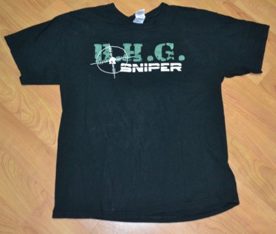 Bender Hockey Gear BHG Sniper T Shirt Large Ann Arbor MI Long