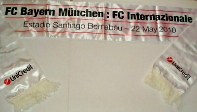 Seidenschal/Scherpe Finale 2010 FC Bayern München - Inter Mailand    Fußbal