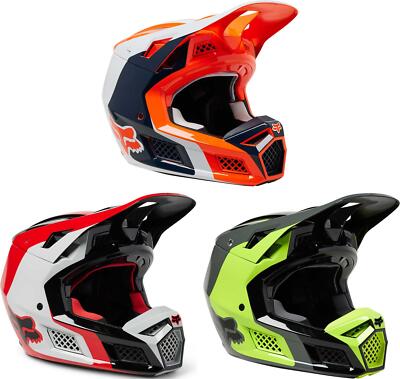 Fox Racing V3 Idol Fox V3 Orange Helmet Fox Racing V3 RS Efekt