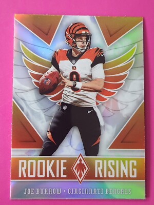 2020 Panini Phoenix Rookie Rising RR-1 Joe Burrow Cincinnati Bengals RC