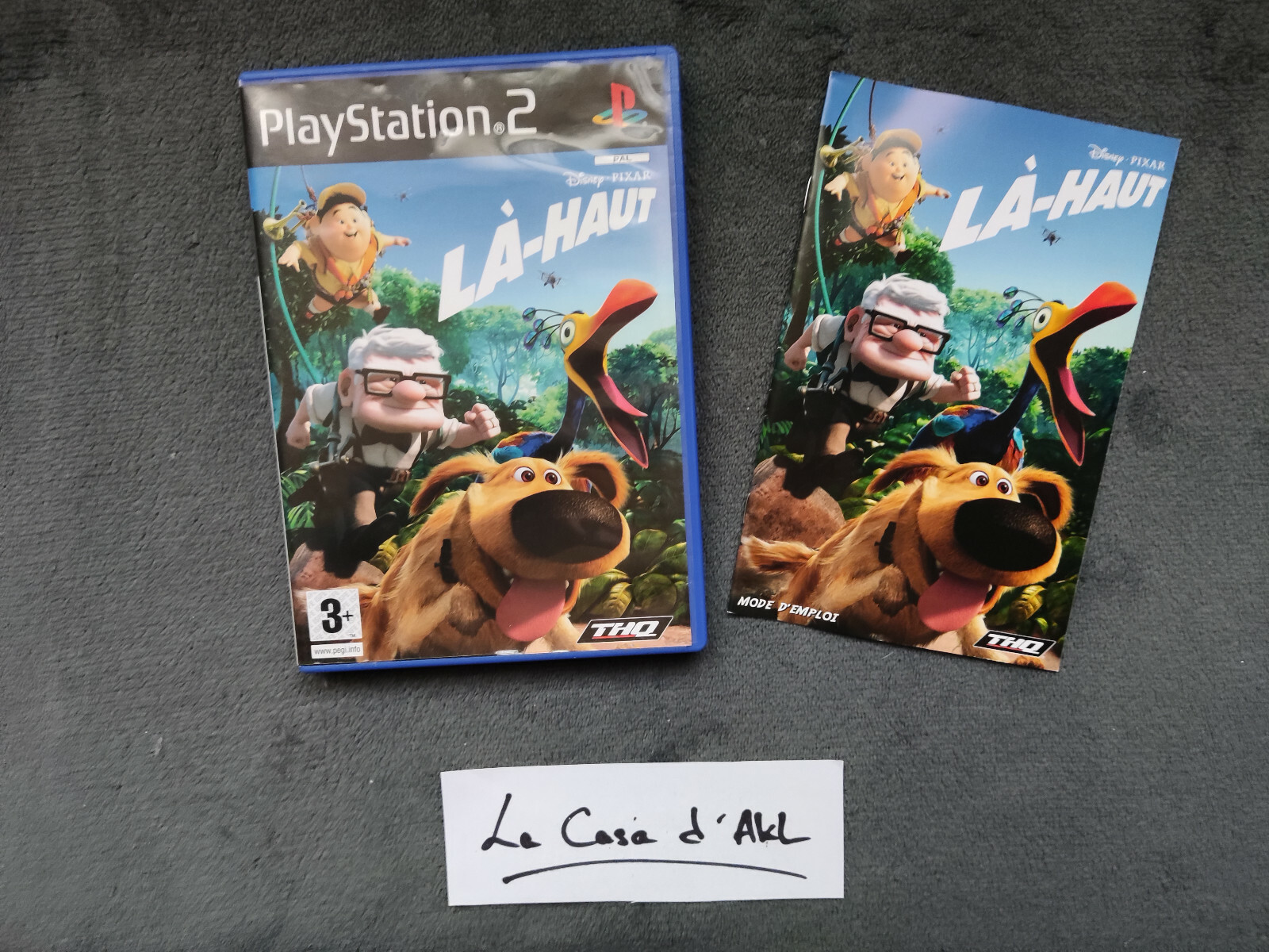 Disney Pixar Là-Haut complet sur Playstation 2 - PS2 FR TBE