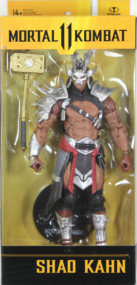 Mortal Kombat Series 7 Shao Kahn Platinum Kahn 7-Inch Action