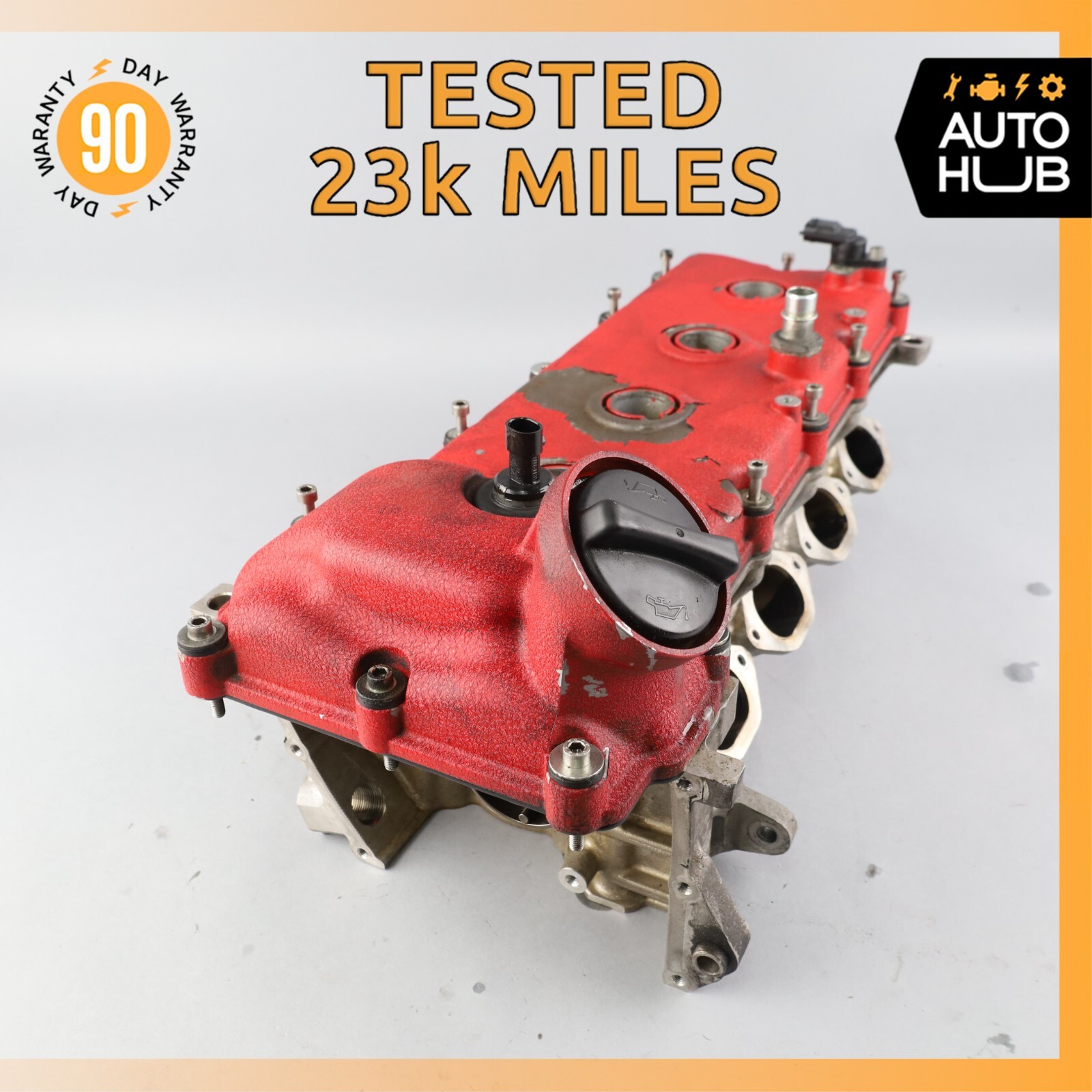 09-19 Maserati GranTurismo M145 4.7L Engine Motor Cylinder Head Right Side 23k