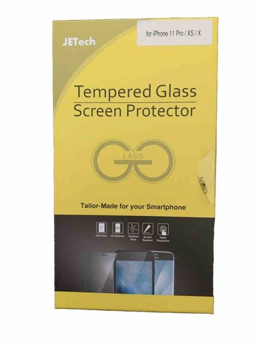 JETech Screen Protector for iPhone 11 Pro Max iPhone Xs Max Tempered Glass 1 Ea