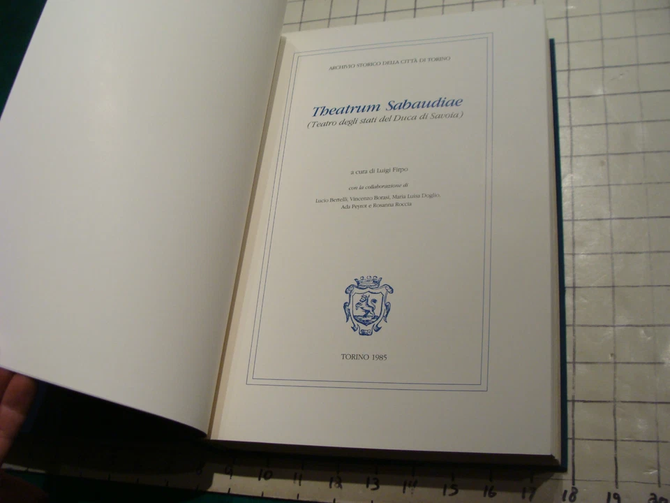 Original  Vol in slip case: CITTA DI TORINO--THEATRUM SABAUDIAE vol 2 Italian - Image 4 of 4