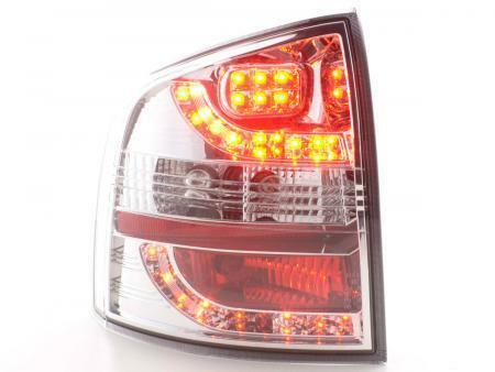 CHROM LOOK LED RÜCKLEUCHTEN RÜCKLEUCHTEN FÜR SKODA OCTAVIA II KOMBI 03/2004-2012 - Bild 2 von 6