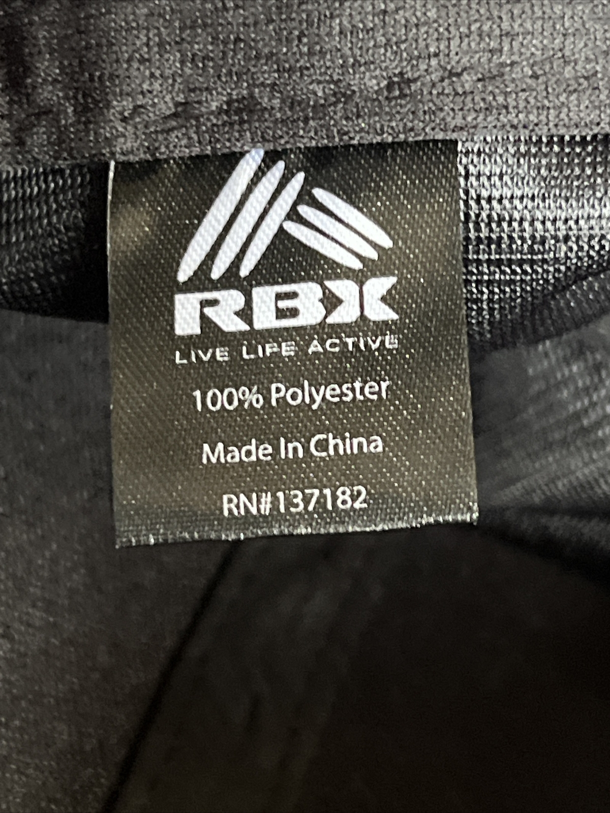 RBX Gray Adjustable Strapback Hat Cap Polyester R… - image 5