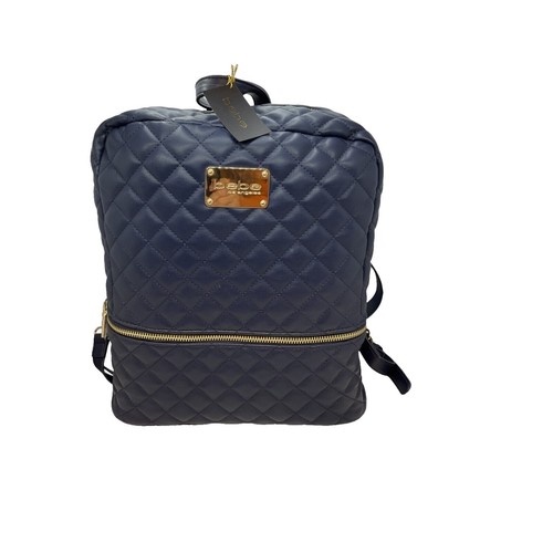 BeBe Women Rena Croco Large Backpack Bag Black single entry 
