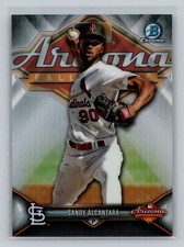 2018 Bowman Chrome #AFL-SA Sandy Alcantara 2017 AFL Fall Stars