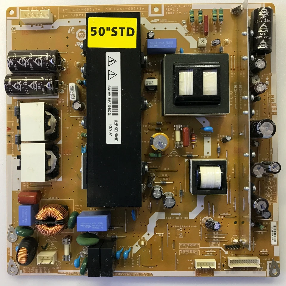 LJ44-00188A, LJ4400188A, PSPF421501C, PD50VH80, 42PA30RQ, ИСТОЧНИК ПИТАНИЯ VIORE - Изображение 2 из 4
