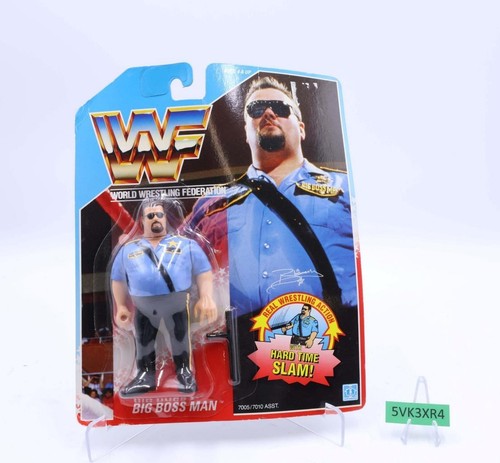 Big Boss Man WWF Wrestling 1990 Hasbro Action Figu...
