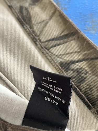 NEW 42x30 Realtree Hardwoods Outfitters Ridge Camo Denim Double Knee Pants - Picture 6 of 22