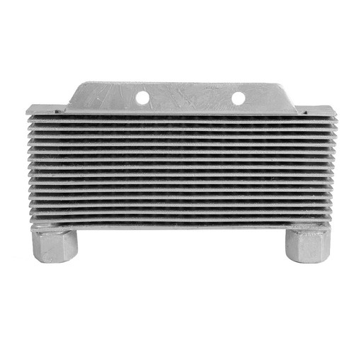 Silver Aluminum Alloy Engine Oil Cooler Radiator 15 Rows Motorcycle Parts - Foto 7 di 9