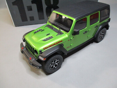 JEEP WRANGLER RUBICON MOJITO GREEN 2019 GT SPIRIT GT278 1:18 999
