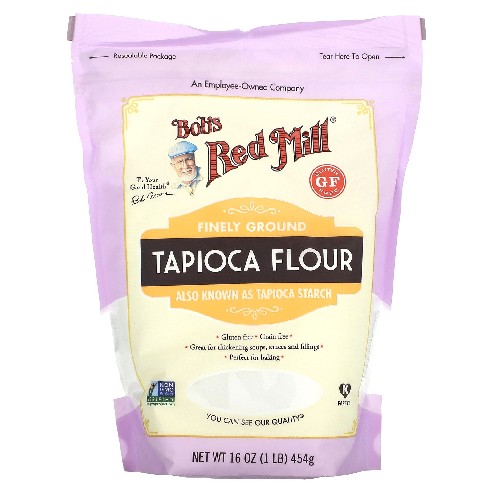 Harina de tapioca, 1 lb (454 g)