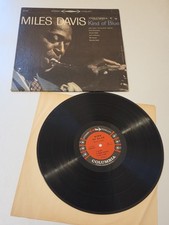 Miles Davis Kind of Blue LP Stereo CS 8163 6 Eye 1959 Good