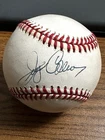 JERRY COLEMAN 3 SIGNED AUTOGRAPHED OAL BASEBALL! Yankees, Padres! Ford Frick HOF