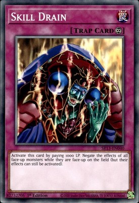 Skill Drain - 1. Auflage SR13-DE040 - NM - YuGiOh