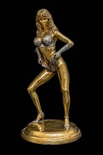 Bronze Skulptur Luxus erotisch Dolly Buster F...
