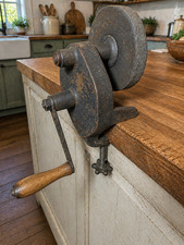 Antique Hand Crank Knife Sharpener Grinder Vi...