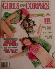 2011 GIRLS AND CORPSES Magazine Horror Sex Below Zero Gilbert Gottfried Babes