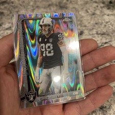 2025 Topps Chrome Football - Maxx Crosby #180 RayWave Refractor