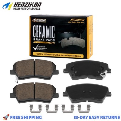 Front Premium Ceramic Brake Pads for Kia Forte5 2017 - 2018 EX, LX | 2.0L