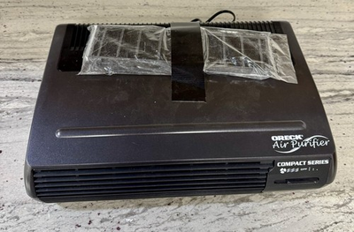 #ad Oreck Compact Series X Tended Life Tabletop Electrostatic Air Purifier Black $44.00