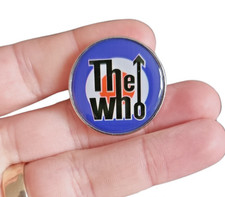 The WHO Lapel Pin Badge 30mm - MOD Target Scooter Music