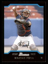 2004 Bowman Brayan Pena #203  FY, RC Atlanta Braves