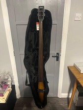 Stagg HDB-200 3/4  Electric Double Bass with Soft protection Case, Right-handed