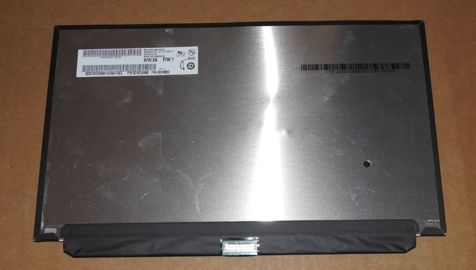 12,5" Display B125HAN02.2 Matt 30pin Lenovo X260 X270 X280 00HN883 FHD - Bild 2 von 4