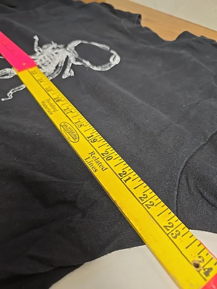 Camiseta de Lucha Libre Vintage Años 90 WCW Sting Scorpion Logo Para Hombre XL Nueva Con Etiquetas Wwe Wwf Foto 3 de 4