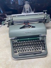 Vintage Olympia SG-1 Typewriter, Late 50s, German made, Excellent Condition thumbnail