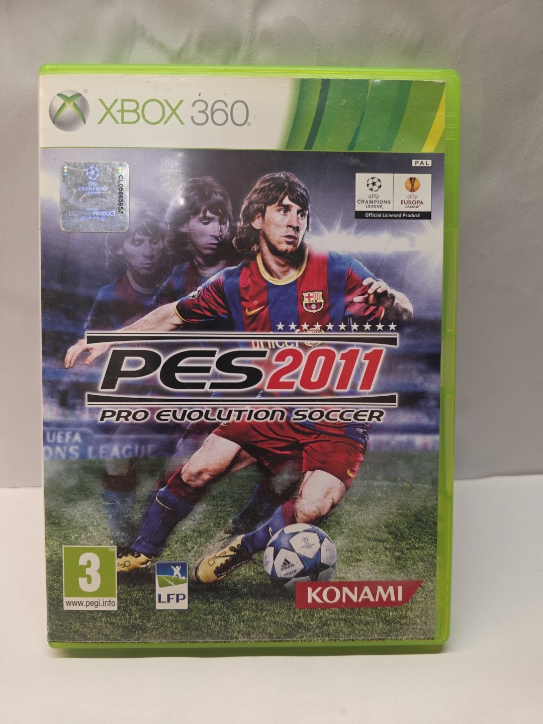 Pro Evolution Soccer 2011 . PES 11 . XBOX 360